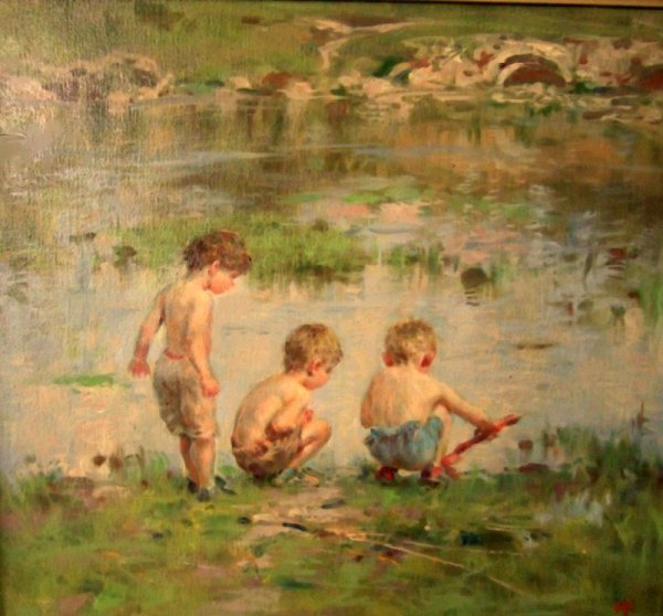 Дети в Советской живописи