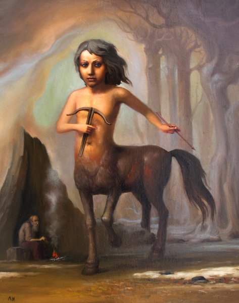 Кентавр картины художников