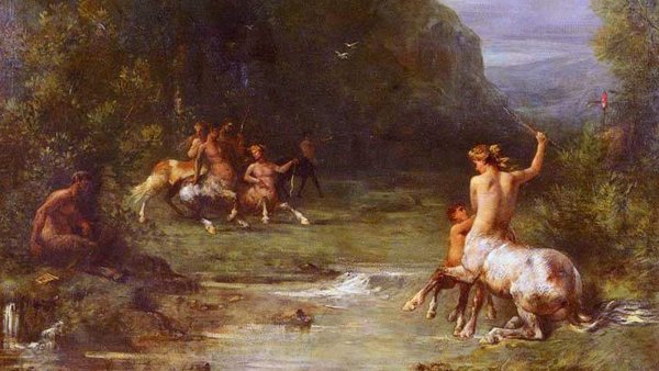 Картина Кентавр Хирон