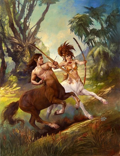 Борис Вальехо Кентавр