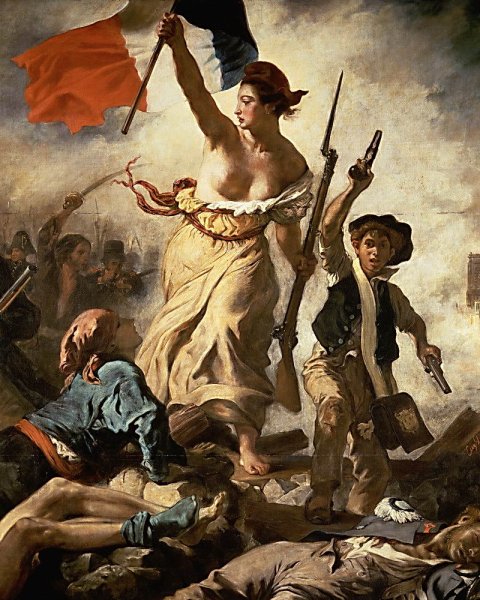 Картина Делакруа Свобода ведущая народ