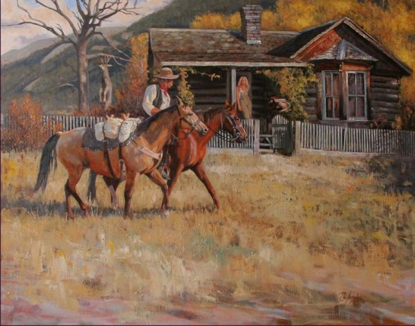 Живопись дикого Запада