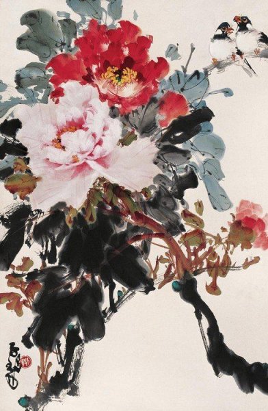 Китайская живопись гумби