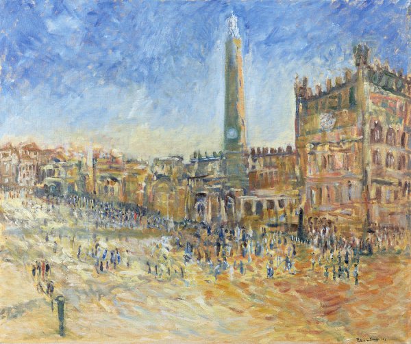 Италия акварель