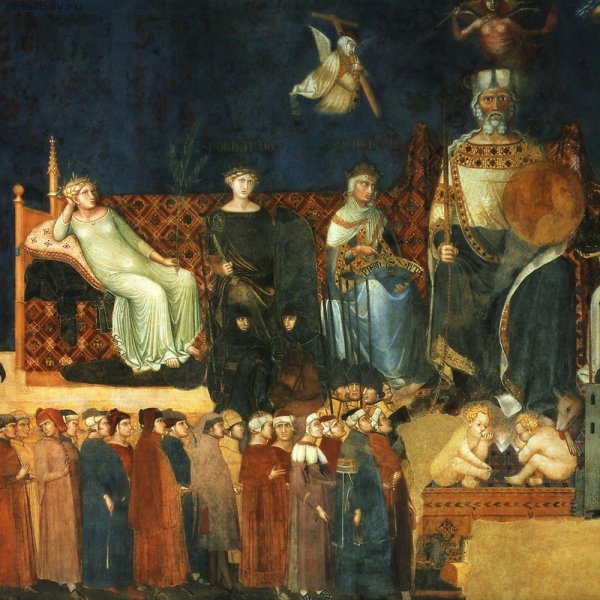 Фрески Амброджо Лоренцетти в Сиене