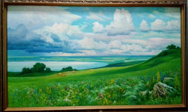 Гречишкин Павел Моисеевич «Приманычская степь»