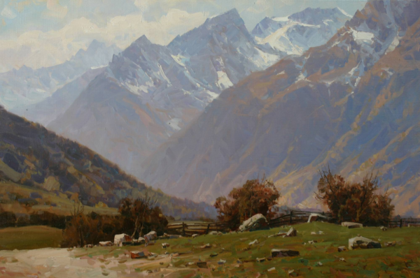 Картины Александр Бабич Абхазия