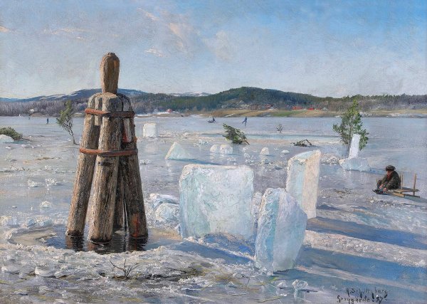 Anshelm Leonard Schultzberg (1862-1945) картины