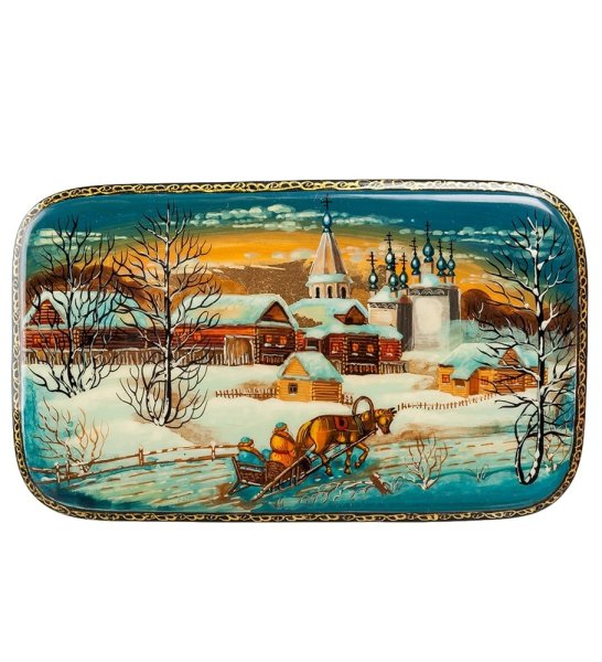 Федоскино фабрика лаковой миниатюры