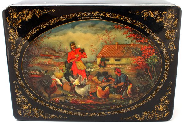 Мстера фабрика лаковой миниатюры