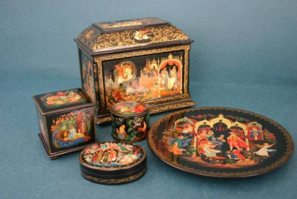 Русские промыслы Палехская миниатюра