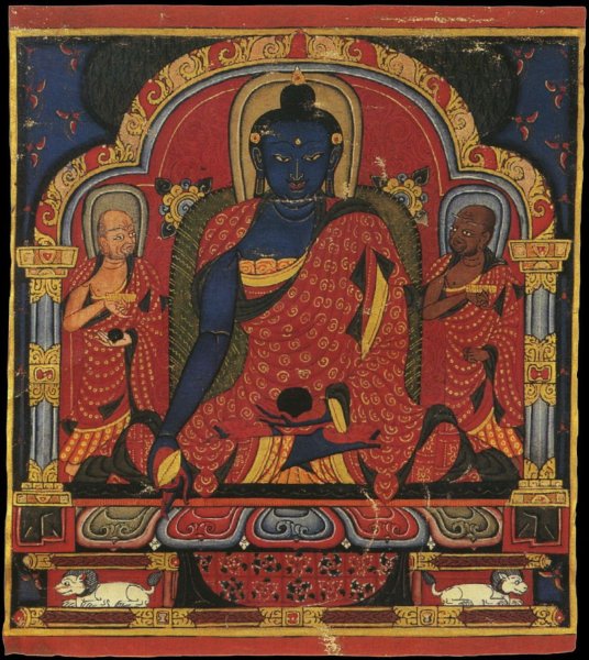 Икона Будды Тибет