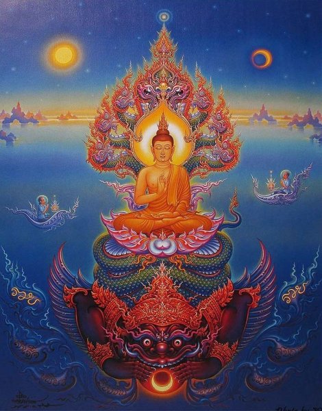 Будда Шакьямуни арт