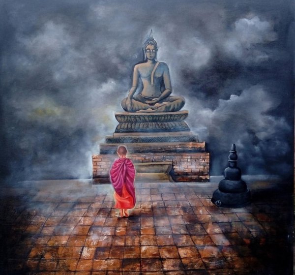 Будда Шакьямуни арт