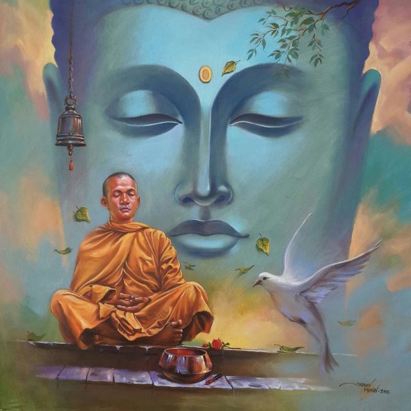 Будда Шакьямуни арт