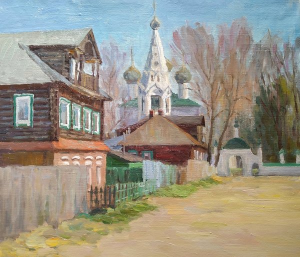 Ипатьевский монастырь картина