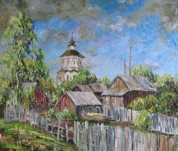 Пожарная каланча Кострома иллюстрация