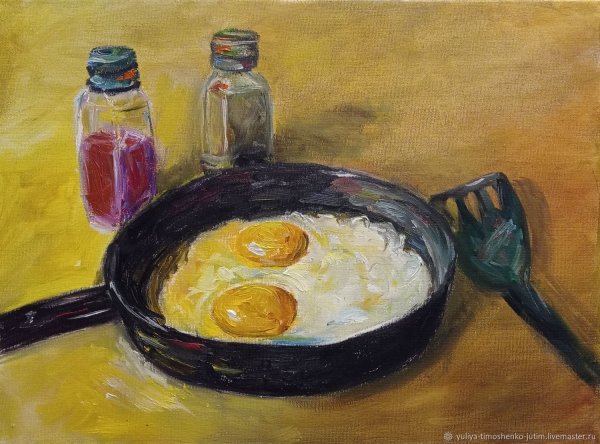 Яичница в Советской живописи