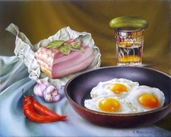 Еда в живописи