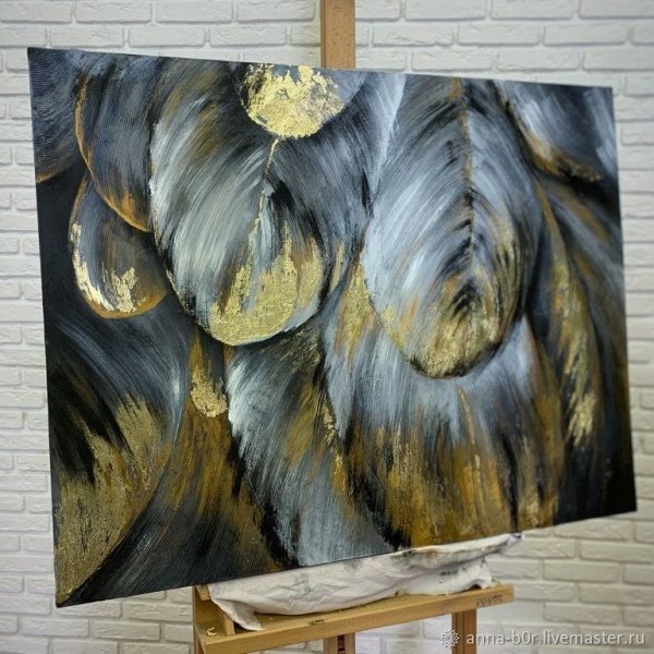 Интерьерные картины с поталью