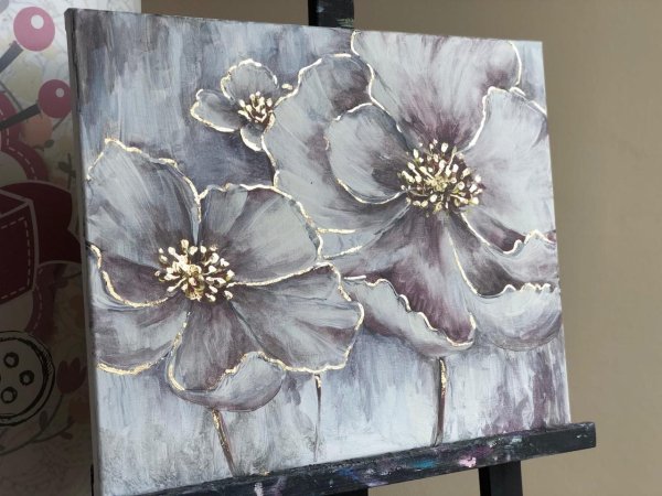 Интерьерная живопись поталь