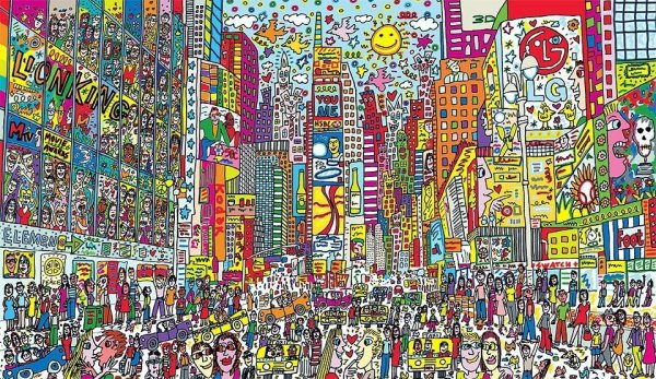 Джеймс Рицци поп-арт