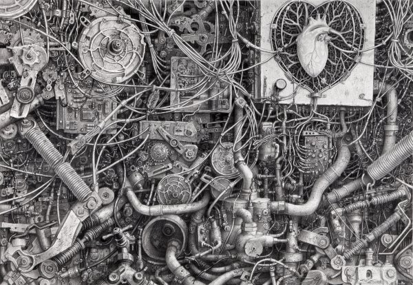 Сюрреалист David Michael Bowers (99 работ)