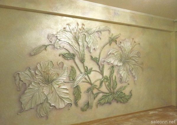 Панно из декоративной штукатурки