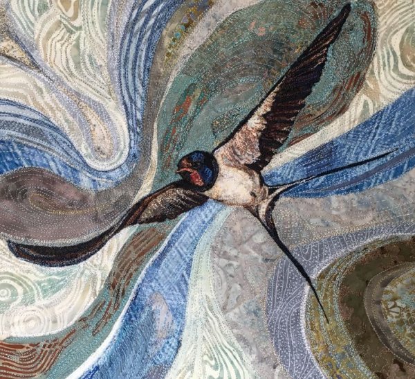 Ласточка живопись