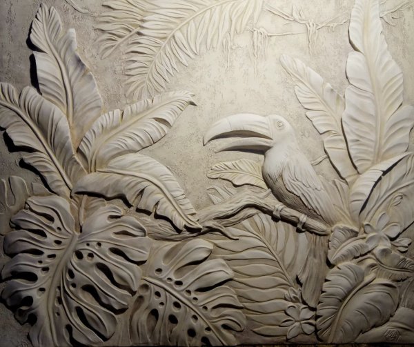 Декоративная штукатурка барельеф VGT