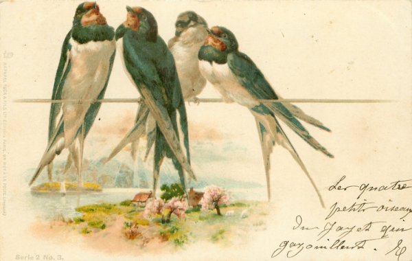 Винтажные ласточки