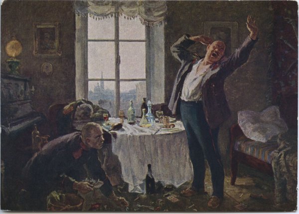 Утро офицера царской армии