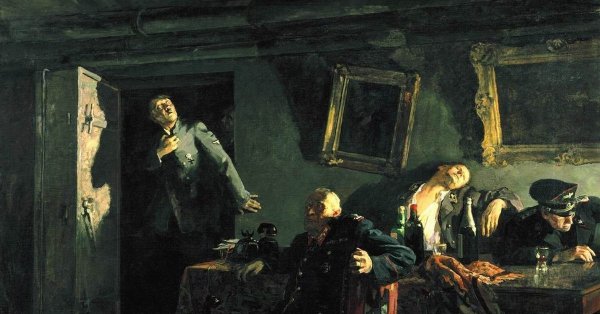 Кукрыниксы Гитлер в бункере