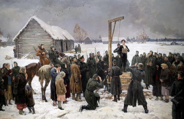 Кукрыниксы Зоя Космодемьянская