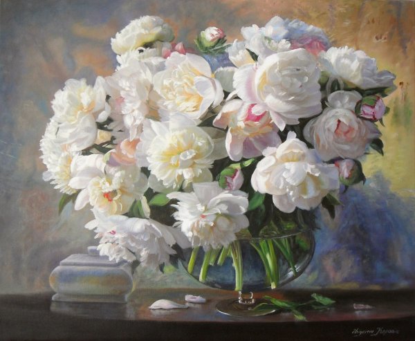 Збигнев Копаня розовые пионы