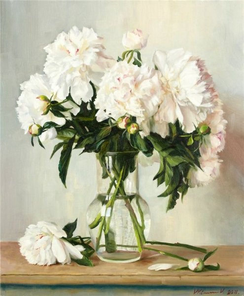 Художник Рамиль Гаппасов цветы