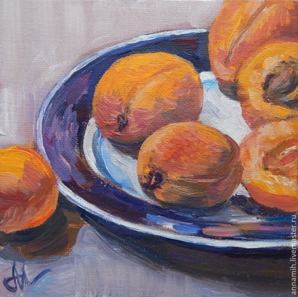 Абрикос акварель