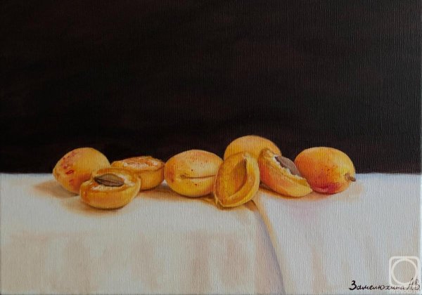 Персики сад живопись