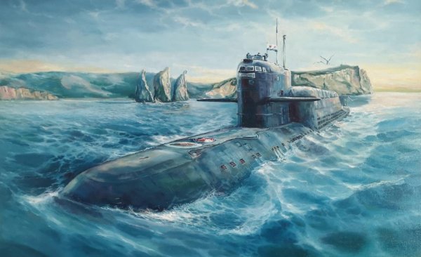 Андрей Лубянов художник маринист