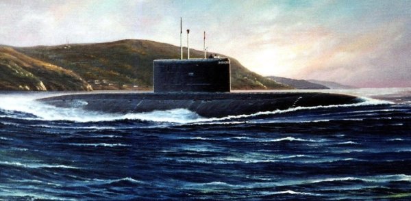 Подводные лодки живопись Александр Шестаков