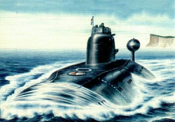 Подводная лодка РТМ картина