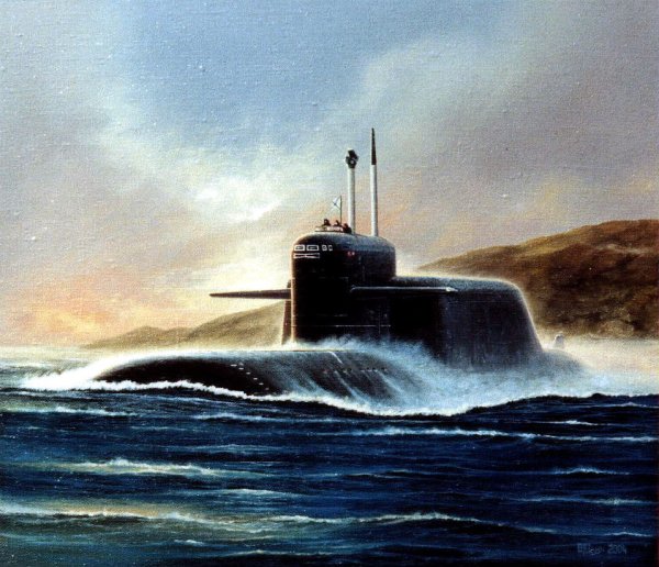 Художник - маринист в.а. Печатин