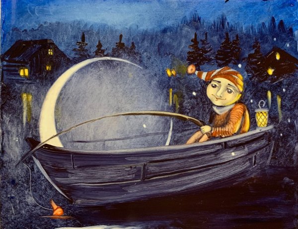 Живопись маслом Надежда Ильина