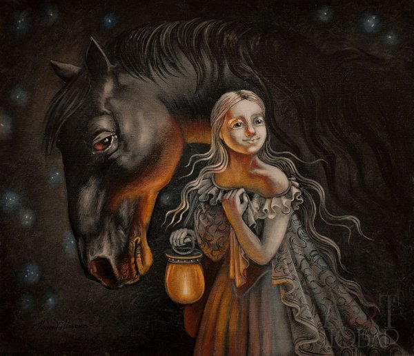 Питерская художница Надежда Ильина