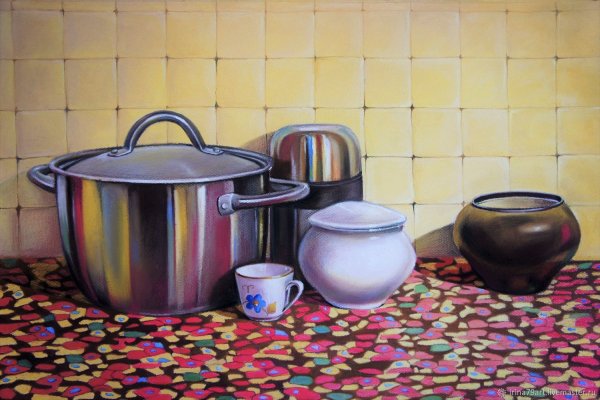 Кастрюля живопись
