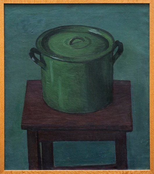 Кастрюля акварелью