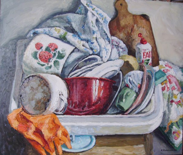 Композиция с чайником