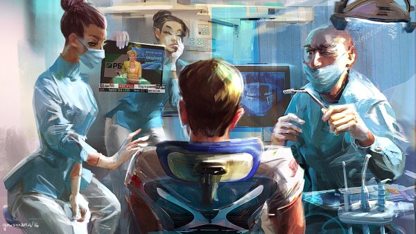 Живопись у стоматолога