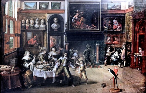 Картины Франс Франкен 1581-1642