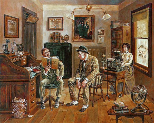 Адвокатская контора Англия 19 век